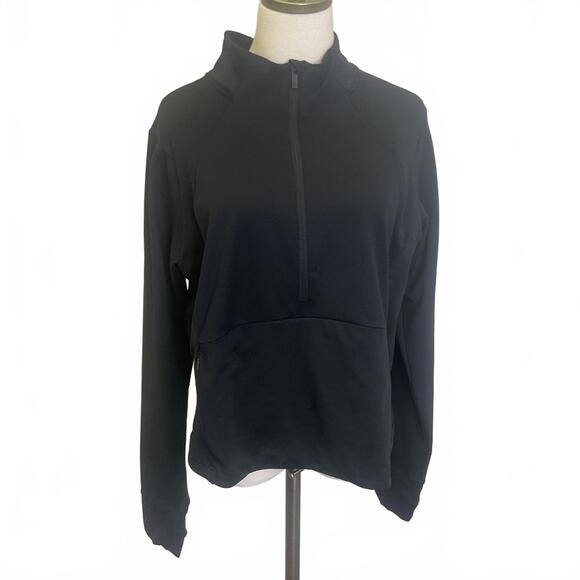 Brand New All in Motion Men's Size 2XL XXL Black 1/4 Zip Pullover Jacket - Picture 1 of 14